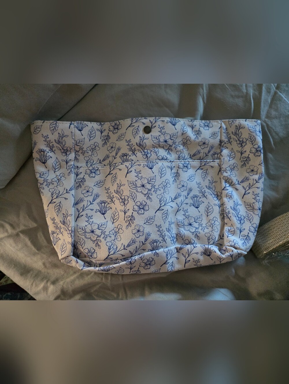 PLG Floral Printed Canvas Purse Marabella
